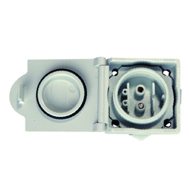 Telegärtner - LWL-Kupplung LWL-Flanschkupplung SM 100007292 2xSC+2Cu, IP67