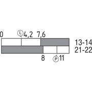 Schmersal - Gerät zur Überwachung von sicherheitsgerichteten Stromkreisen Schutztürüberwachung AZ 17-11ZRI B5 − 1 Stück