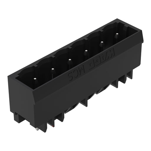 WAGO GmbH & Co. KG - Leiterplattensteckverbinder THR - Stiftleiste Lötstift 231 - 13#4044918847360 1,0x1,0,gerade,sw − 100 Stück