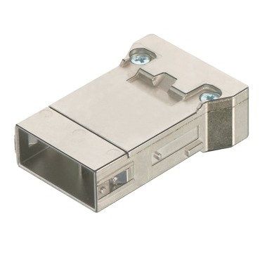 Harting - Kontakteinsatz für Rechtecksteckverbinder Crimpanschluss Stift 10A 09142083017 Kontakte: 8+Schirm