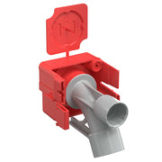 Kaiser - Dose, Gehäuse für Montage in der Wand/Decke Wand-und Deckenkrümmer 1261-93 für 25 mm Rohre − 100 Stück