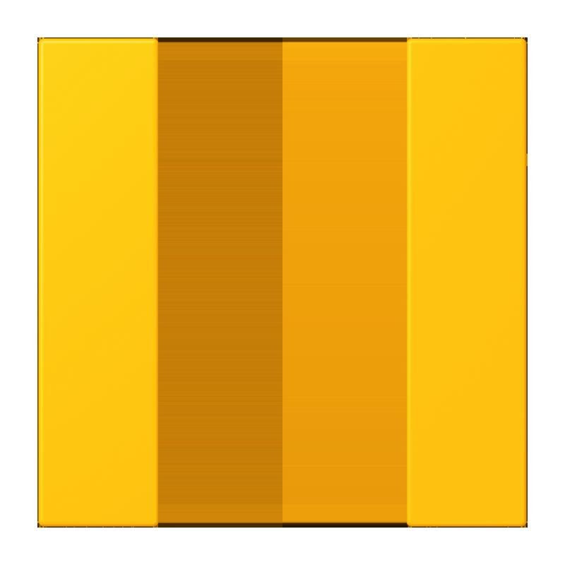 Jung - Abdeckung/Bedienelement für Installationsschalterprogramme Tastensatz 1fach LC 501 TSA 263 le jaune vif