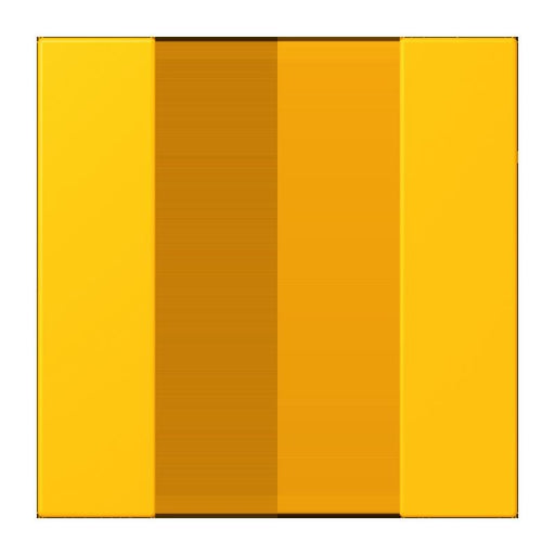 Jung - Abdeckung/Bedienelement für Installationsschalterprogramme Tastensatz 1fach LC 501 TSA 263 le jaune vif