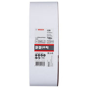 Bosch - Schleifpapier/Schleifvlies PRO X440 Schleifband, 75 x 2608607259 533 mm, 120, 10-tlg