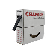 Cellpack - Schrumpfschlauch SB/9-3/schwarz/10m in Abrollbox 10m