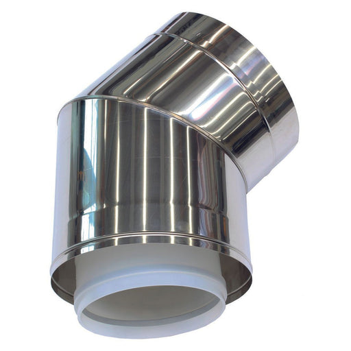 Vaillant - Konzentrisches Abgas/Zuluft Formstück 1 Anschluss Bogen 45 Grad 250/350mm 0020108009 f. Fassadenverlegung