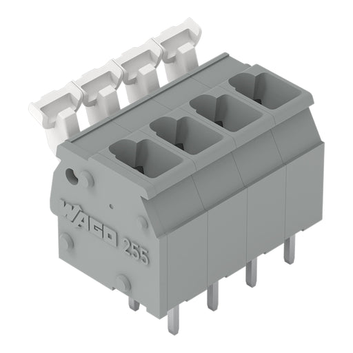 WAGO - Leiterplattenklemme Klemmenleiste 255-406 6pol 5/5,08mm − 140 Stück
