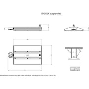 Philips Lighting - Hallen-Reflektorleuchte LED-Hallenleuchte BY581X 250 #59404300 4000K, SIA