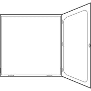 ABN - Zähler-Leergehäuse Zählerschrank WMS28-55