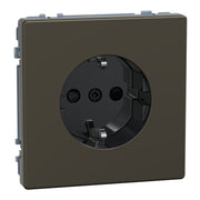 Merten - Steckdose SCHUKO-Steckdose moccamet MEG2300-6052 mit Steckklemmen