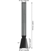 Bosch - Fräser PRO Zinkenfräser, 2608629689 15°, Schaft