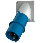 Mennekes - CEE-Gerätestecker (IEC 60309) Anbaustecker 434 32A,3p,6h,230V,IP44 − 10 Stück