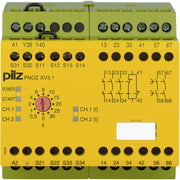 Pilz - Gerät zur Überwachung von sicherheitsgerichteten Stromkreisen Not-Aus-Schaltgerät PNOZ XV3.1 #774610 30/24-240ACDC3no1nc2