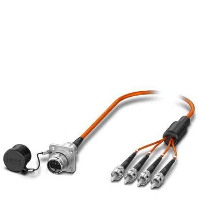 Phoenix Contact - Rundsteckverbinder, feldkonfektionierbar (Industriesteckverbinder) Verbindungskabel 1126996