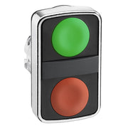 Schneider Electric - Frontelement für Drucktaster Doppeldrucktaster ZB4BA7340 unbeschriftet