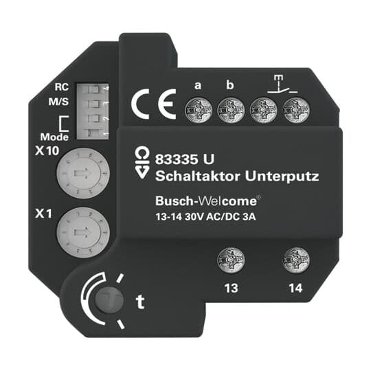 Busch-Jaeger - Zusatzgerät für Türkommunikation Schaltaktor UP 83335 U f. Türkom.-Bus