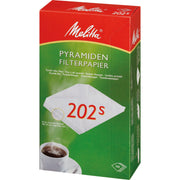 Melitta Prof. Coffee - Zubehör/Ersatzteile für Kleingeräte Pyramidenfilterpapier Pa SF 202 S (VE100) − 5 Packung