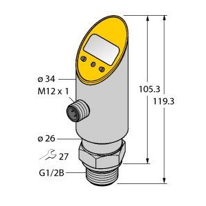 Turck - Druckschalter Drucksensor PS400R-609 #6833053 frontbündig