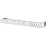 Metz Connect - Frontpanel/Patchpanel leer (Schaltschrank) Modulträger 19Z leer 130920-00KE 1HE f.24xKeystm.gr − 1 Stück