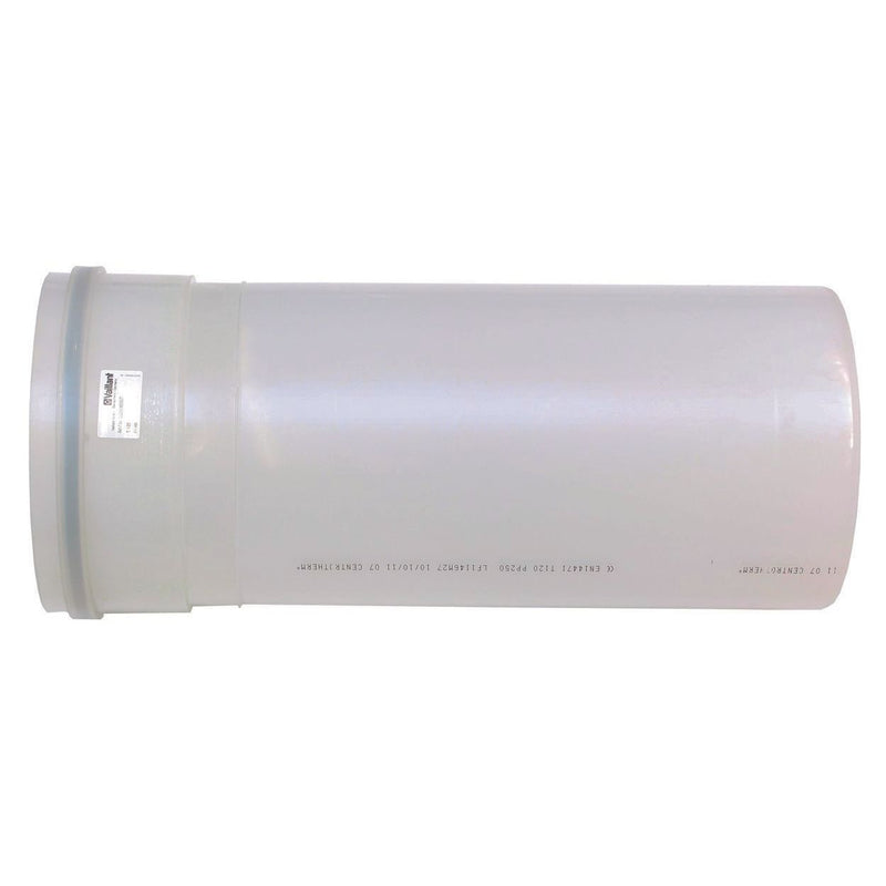 Vaillant - Einwandige Abgasleitung Verlängerung 0,5m 0020145507 250mm PP