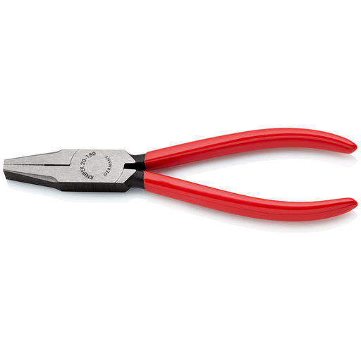 Knipex - Flachzange 20 01 180 schwarz, 180mm