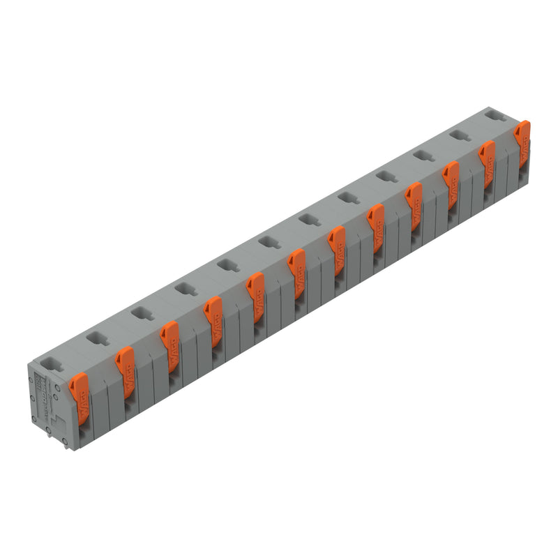 WAGO - Leiterplattenklemme 2601-3512 1,5mm²,gr − 10 Stück