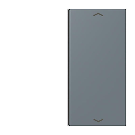 Jung - Abdeckung/Bedienelement für Installationsschalterprogramme Taste 2fach m. Pfeilsymb. LC 402 TSAP 251 gris 59