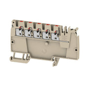 Weidmüller - Durchgangs-Reihenklemme Klemme AAP12 2.5 LI DL RD PUSH IN, 2.5 − 50 Stück