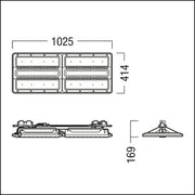 Zumtobel Group - Hallen - Reflektorleuchte LED - Hallenleuchte CR2PL L35k #42187260 840