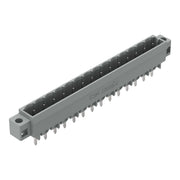 WAGO - Leiterplattensteckverbinder THT-Stiftleiste Lötstift 231-144/040-000 1,0x1,0,gerade,grau − 50 Stück