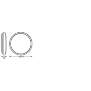 Ledvance - Decken-/Wandleuchte LED-Deckenleuchte Orbis #4058075829183 3000K, weiß