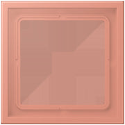 Jung - Abdeckrahmen Rahmen 1-fach LC Z981 BF 233 locre rouge moyen