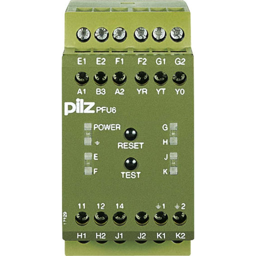 Pilz - Spannungsüberwachungsgerät Fehlerspannungsüberwachung PFU6 #841000 24-240ACDCUM-690ACDC
