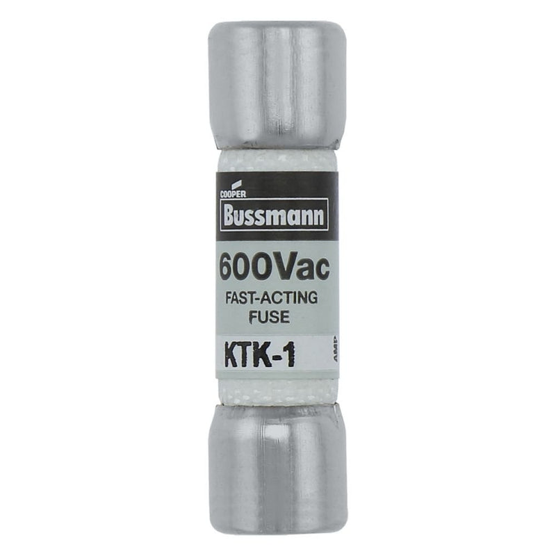 Eaton - HRC-Sicherung Sicherungseinsatz KTK-1 1 A, AC 600 V − 10 Stück