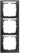 Berker - Abdeckrahmen Rahmen 3fach anth 10139969