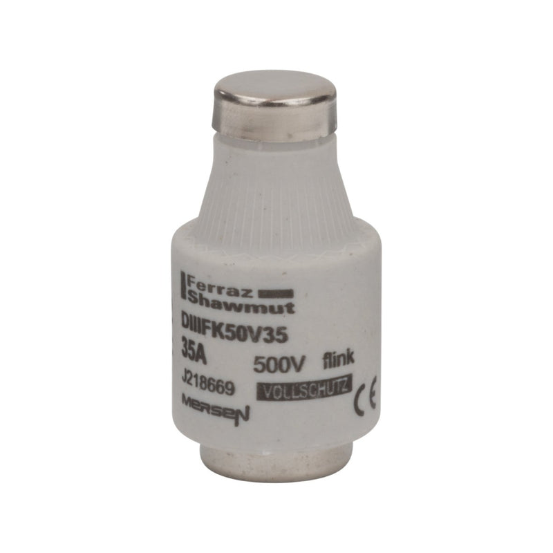 Mersen - D-Sicherungseinsatz DIIIFK50V50 DIII flink 30A/500V − 25 Stück