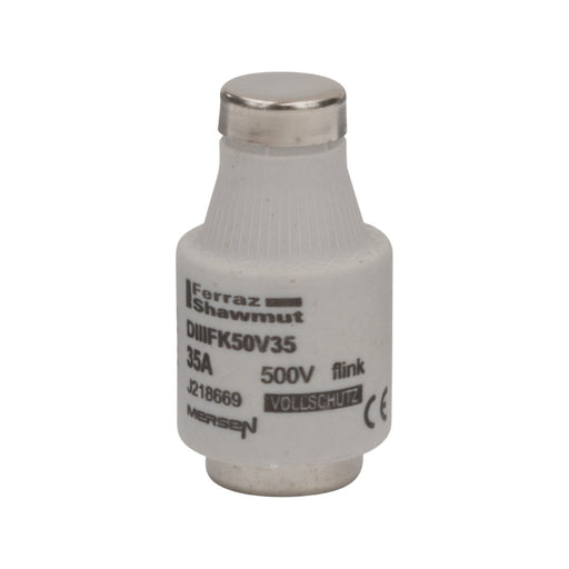 Mersen - D-Sicherungseinsatz DIIIFK50V50 DIII flink 30A/500V − 25 Stück