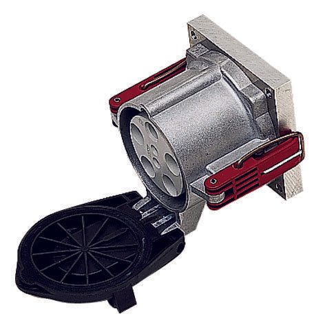 Mennekes - Hochstrom-Rundsteckvorrichtung Anbaudose 75246 200A,5p,6h,400V,IP67 − 1 Stück by Mennekes
