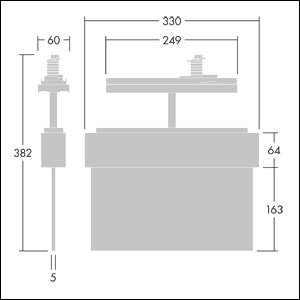 Thorn - Sicherheitsleuchte LED-Fluchtwegepiktogramm VOYAGER BL #96636569