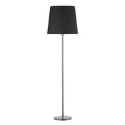 Brumberg Leuchten - Stehleuchte nickel matt 58160520 mit Stoffschirm