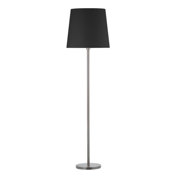 Brumberg Leuchten - Stehleuchte nickel matt 58160520 mit Stoffschirm