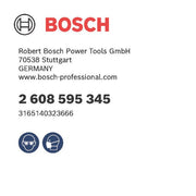 Bosch - Bohrer Holzspiralbohrer mit 2608595345 90°-Senker 3 mm 16