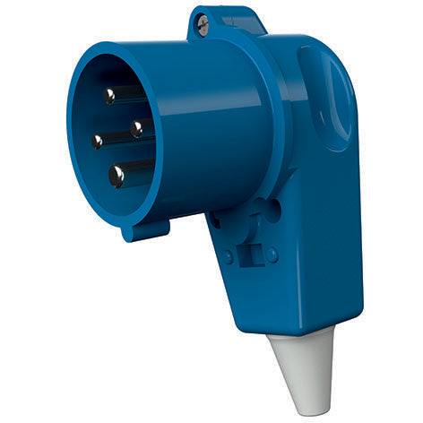 Mennekes - CEE-Stecker (IEC 60309) Winkelstecker 891 16A,4p,9h,230V,IP44