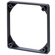 Mennekes - Zubehör/Ersatzteile für CEE-Steckvorrichtungen (IEC 60309) Montageflansch 19272000 77x85 schwarz