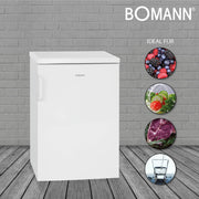 Bomann DA - Kühlschrank Vollraum-Kühlgerät VS 2195.1 ws 56cm1,34L