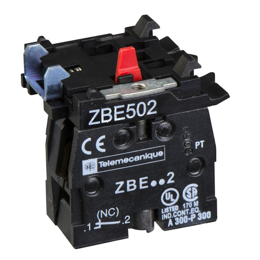 Schneider Electric - Hilfsschalterblock 1Ö ZBE502 f. Frontelement