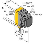 Turck - Lichttaster energetisch Opto Sensor QS30EDV Lichttaster
