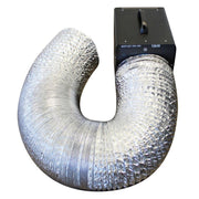 DeKo - Zubehör/Ersatzteile für Ventilatoren Schlauch zu ASH-30 ASH30S6 silber