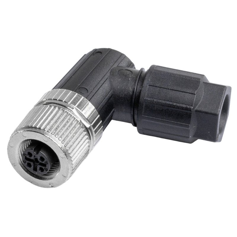 Weidmüller - Rundsteckverbinder, feldkonfektionierbar (Industriesteckverbinder) Steckverbinder SAIBWP-4A-4/8-M12 Buchse,gerade,PUSHIN