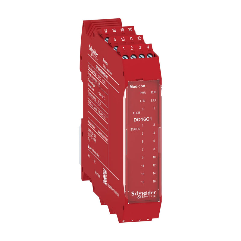 Schneider Electric - Gerät zur Überwachung von sicherheitsgerichteten Stromkreisen Ausgangs-Erweiterungsmodul XPSMCMDO0016C1 Modicon XPSMCM 16A